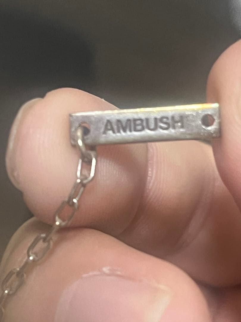 AMBUSH ローズ　ネックレス　ピアス　2点セット