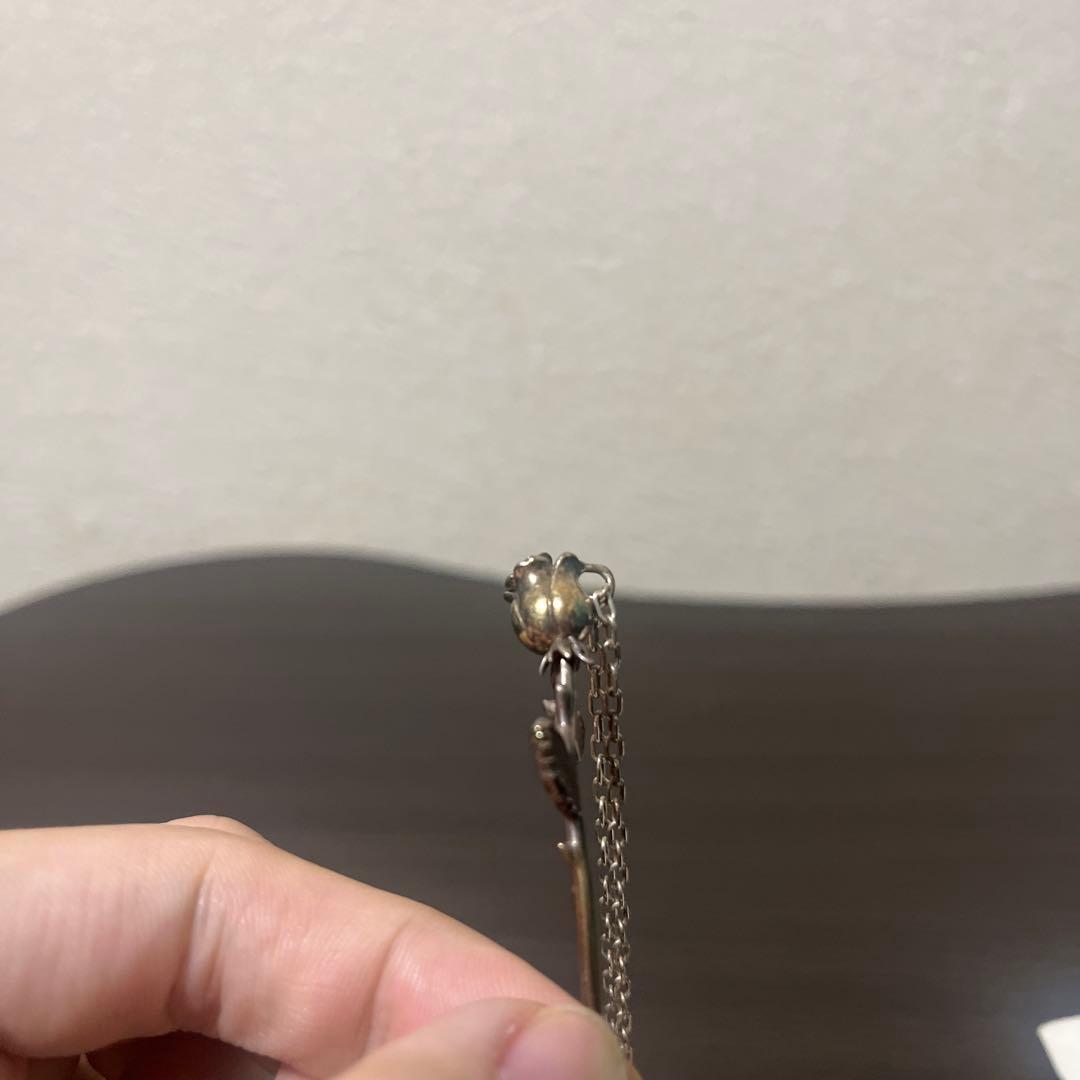 AMBUSH ローズ　ネックレス　ピアス　2点セット
