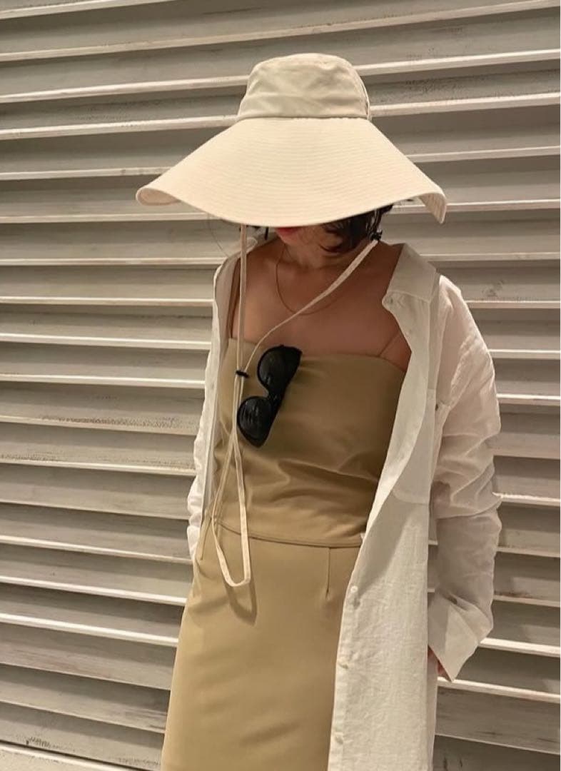新品 ETRE TOKYO トリコットカップインキャミ ベージュ
