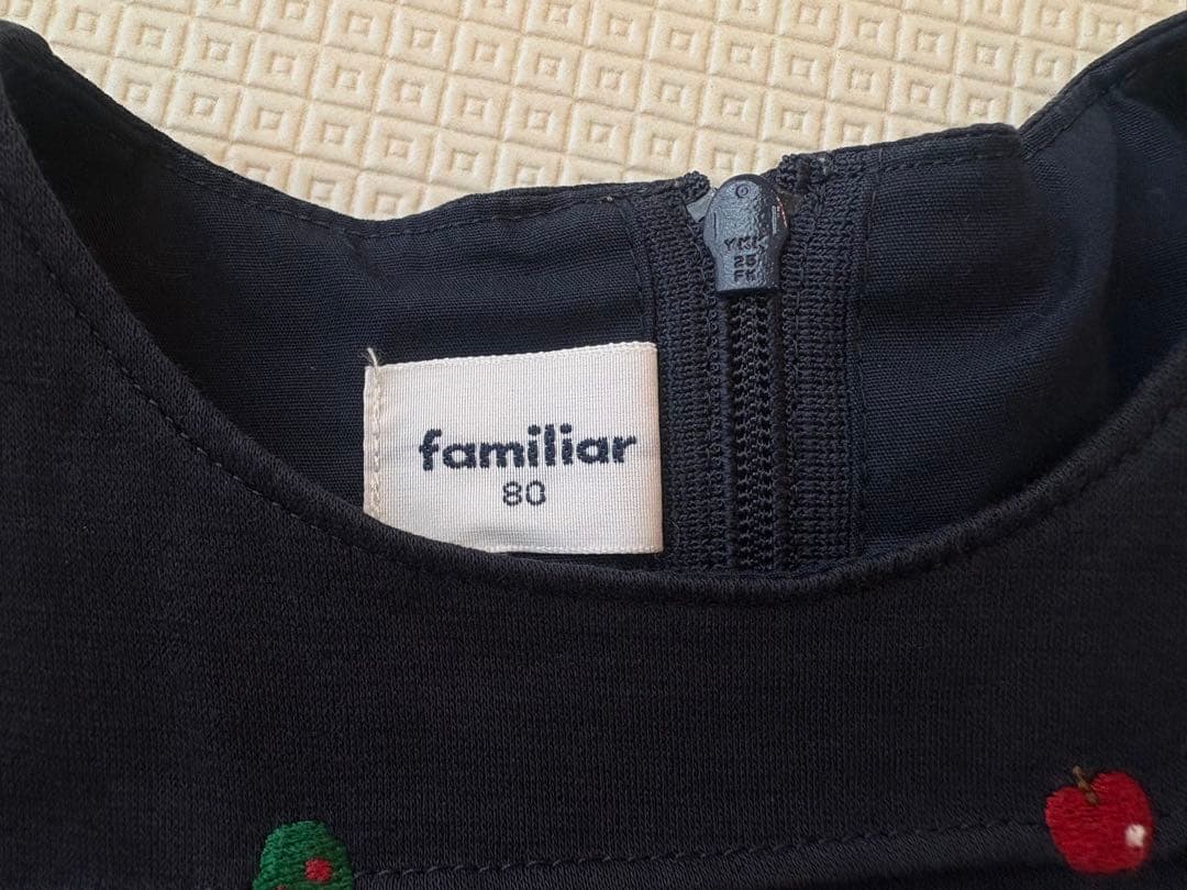 familiar ジャンパスカートとブラウス　80センチ