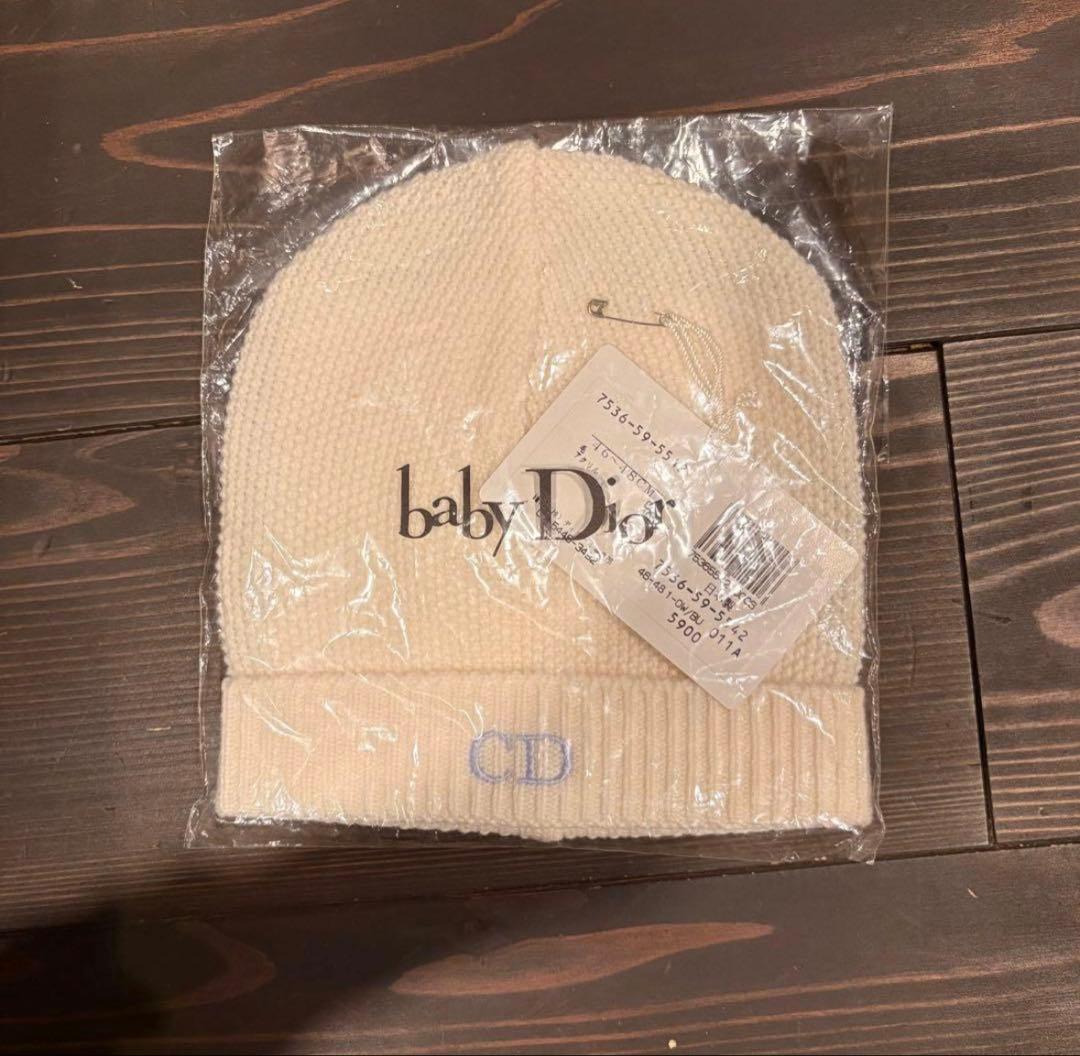 Baby Dior ベビーディオール ニット セットアップ 帽子