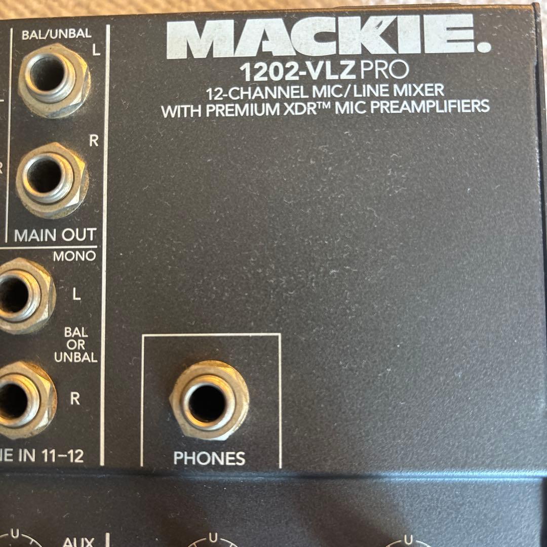 MACKIE 1202-VLZ PRO アナログミキサー