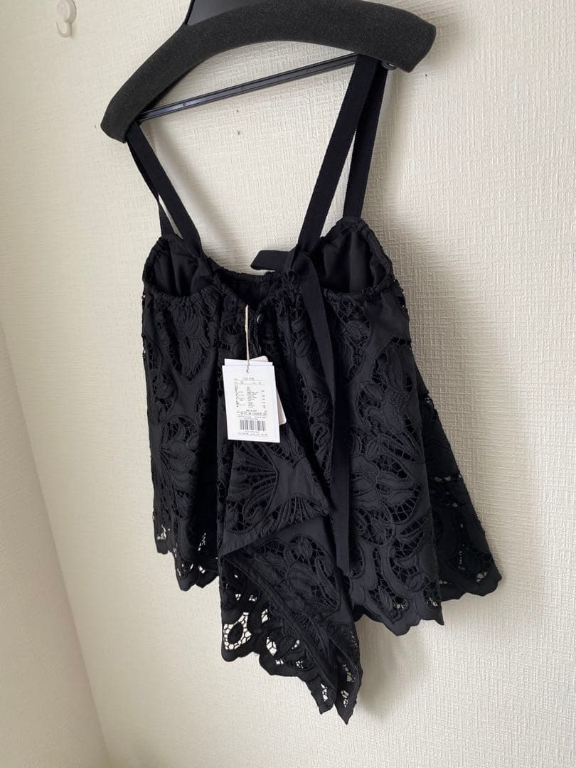 新品タグ付✨CADUNE カットワーク　レースキャミ　カデュネ　チュニック
