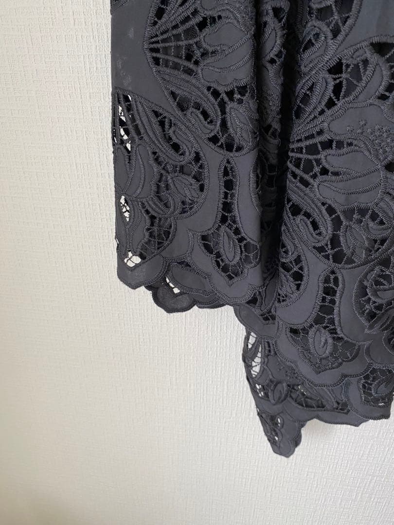 新品タグ付✨CADUNE カットワーク　レースキャミ　カデュネ　チュニック