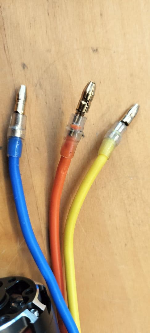 【動作確認済み】ヨコモZEROSブラシレスモーター 純正25Tピニオンギア付き