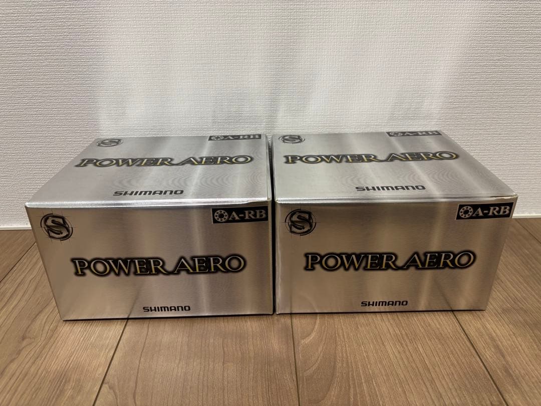 SHIMANO 03パワーエアロ 5号2個セット 3号替えスプール付き