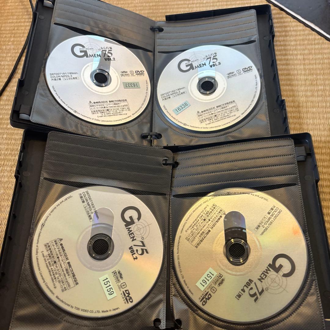 Gメン75 DVD 全巻セット 1-4