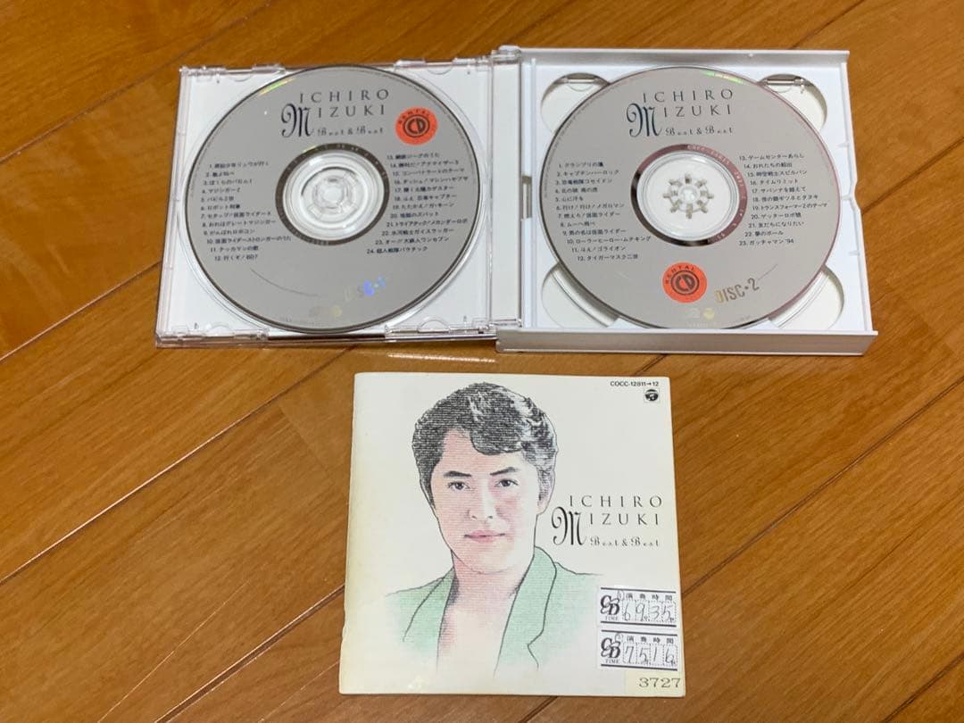【送料無料】水木一郎 ベストCD ベスト&ベスト 2枚組