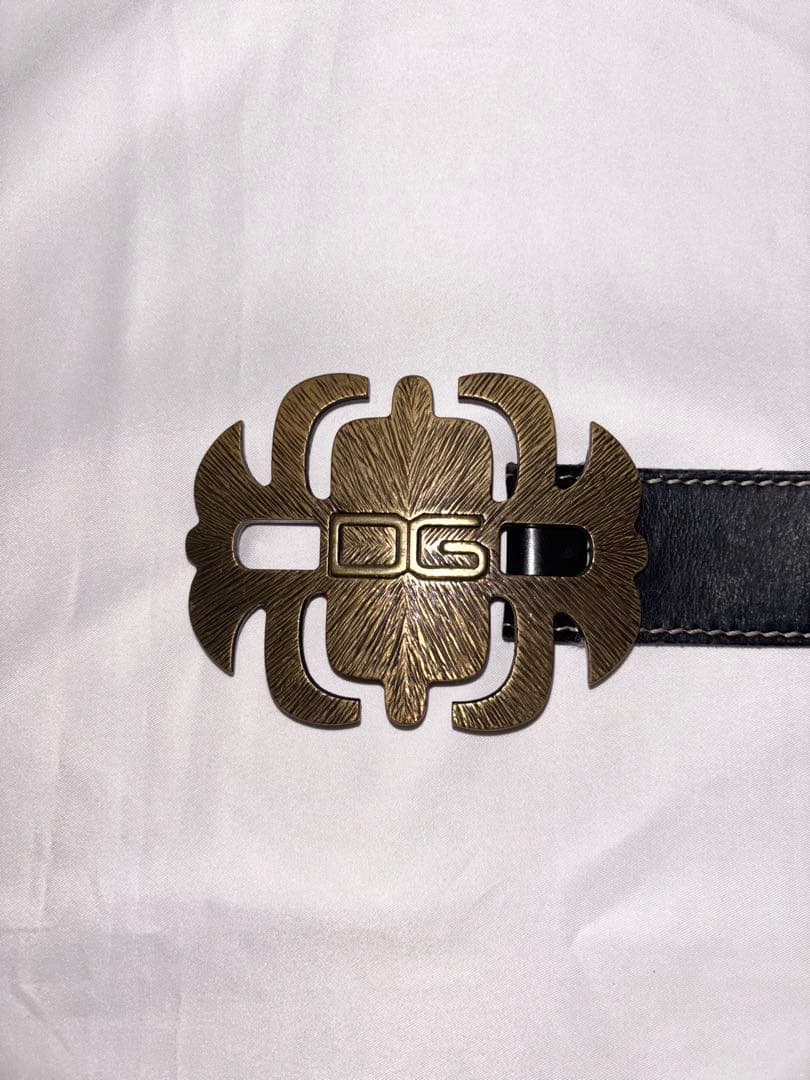 小物 Dolce&Gabbana spider buckle belt