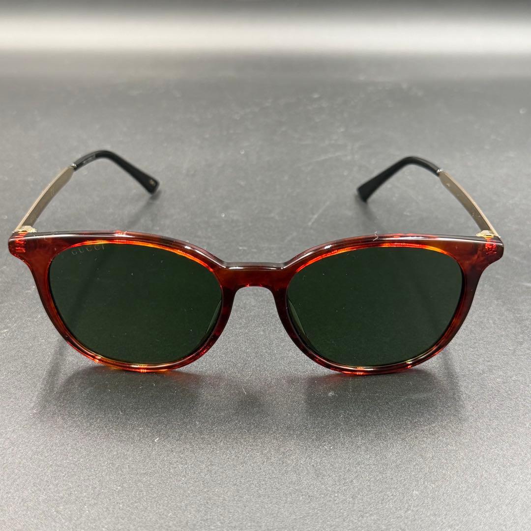 【未使用】GUCCI グッチ サングラス ゴールド アジアンフィット