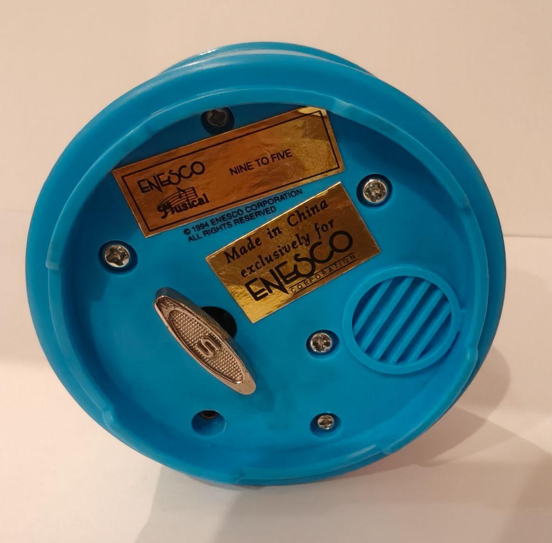 箱付き ENESCO エネスコ オルゴール 1995年製 ネズミ モチーフ