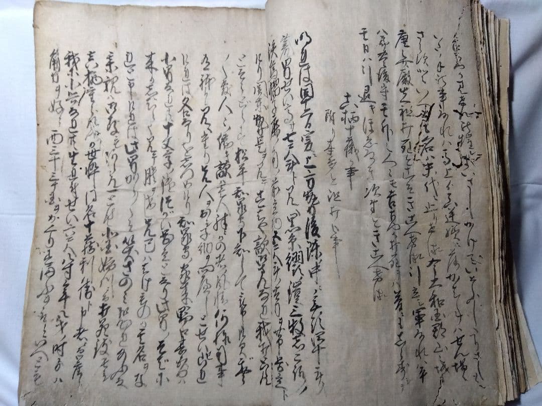 ♪古書 和書　難波戦記 完 明和八年 1771年