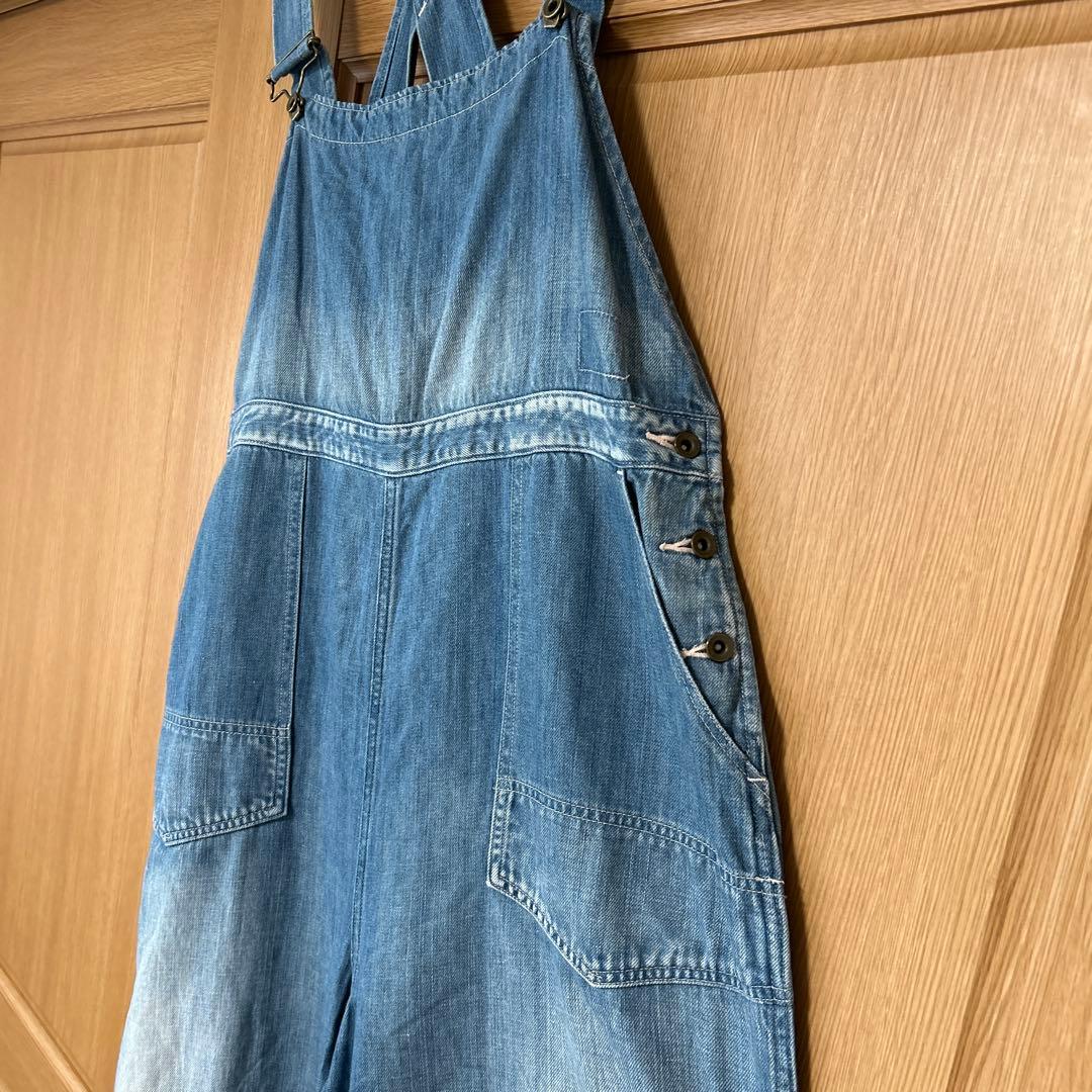 journal standard luxe デニム ミドルバックオーバーオール
