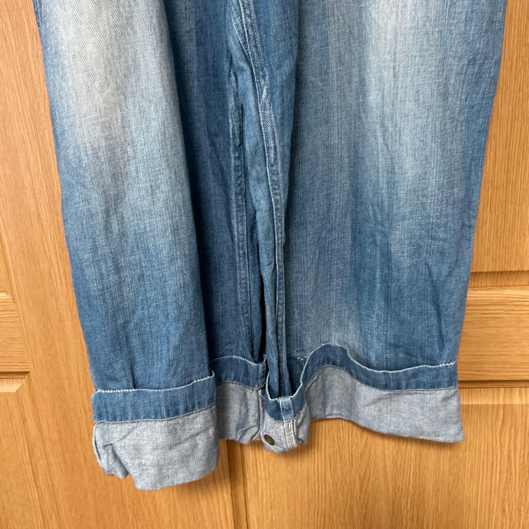 journal standard luxe デニム ミドルバックオーバーオール