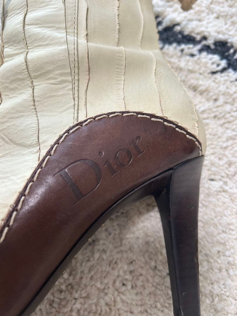 【希少美品】Dior ウエスタンショートブーツ