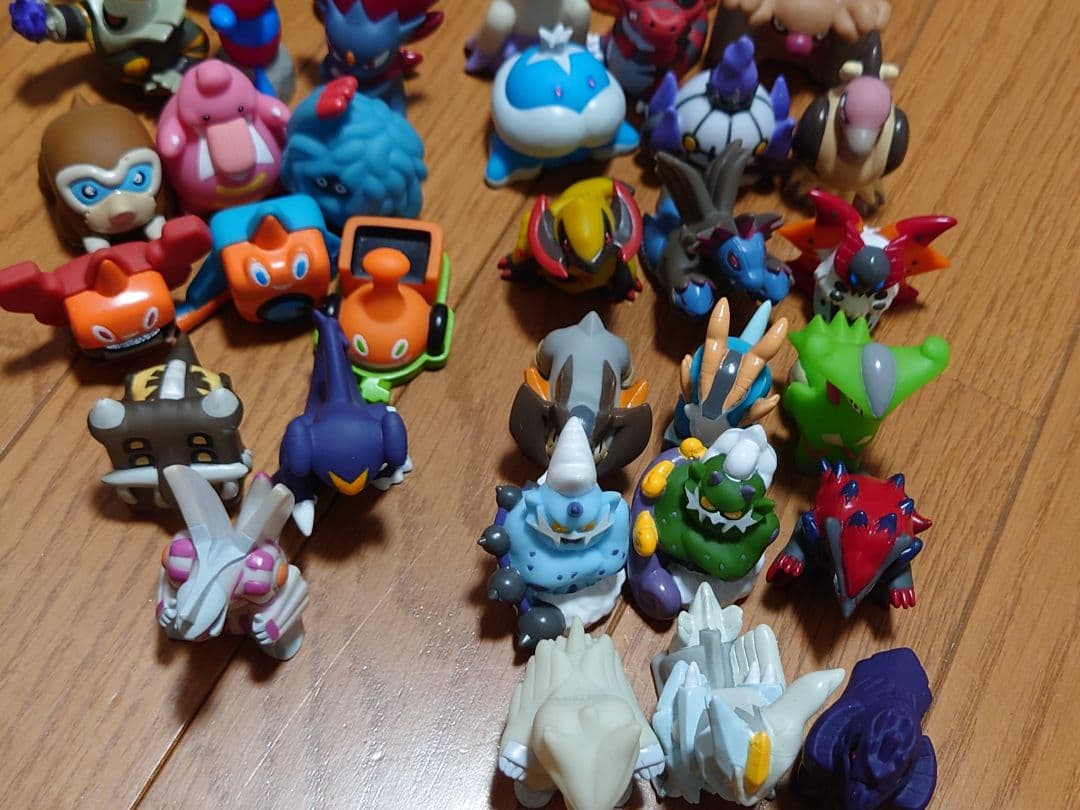 ポケモンキッズ　122体まとめ売り　クリア・伝説あり　最終進化多数　初代〜BW