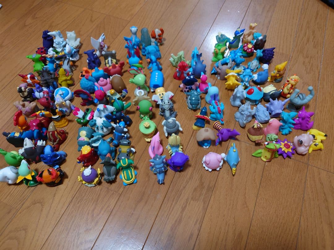 ポケモンキッズ　122体まとめ売り　クリア・伝説あり　最終進化多数　初代〜BW