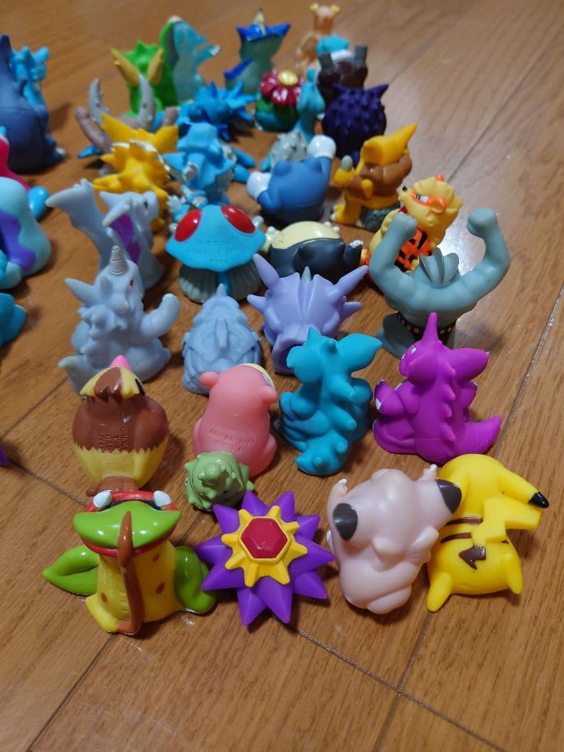 ポケモンキッズ　122体まとめ売り　クリア・伝説あり　最終進化多数　初代〜BW