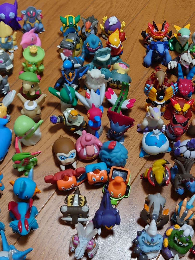 ポケモンキッズ　122体まとめ売り　クリア・伝説あり　最終進化多数　初代〜BW
