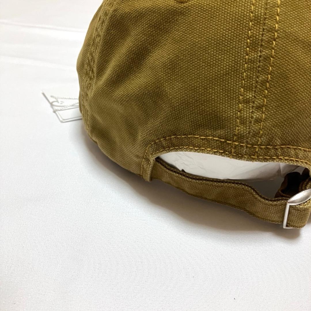 新品 L 25ss MM6 メゾン マルジェラ ロゴキャップ 茶 18232