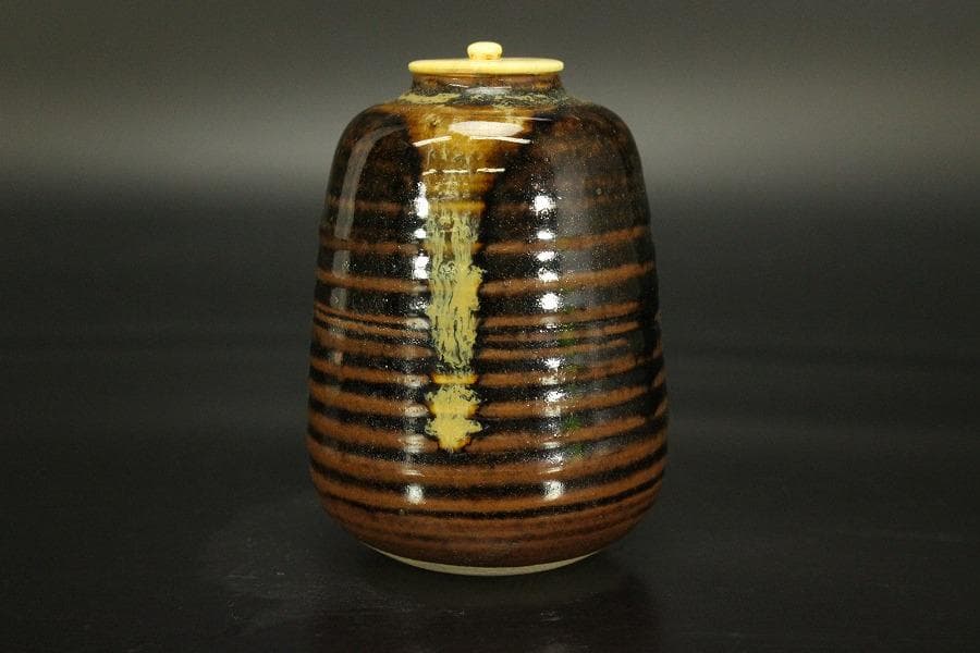 茶道具 茶入 印 作家物(メ1301)