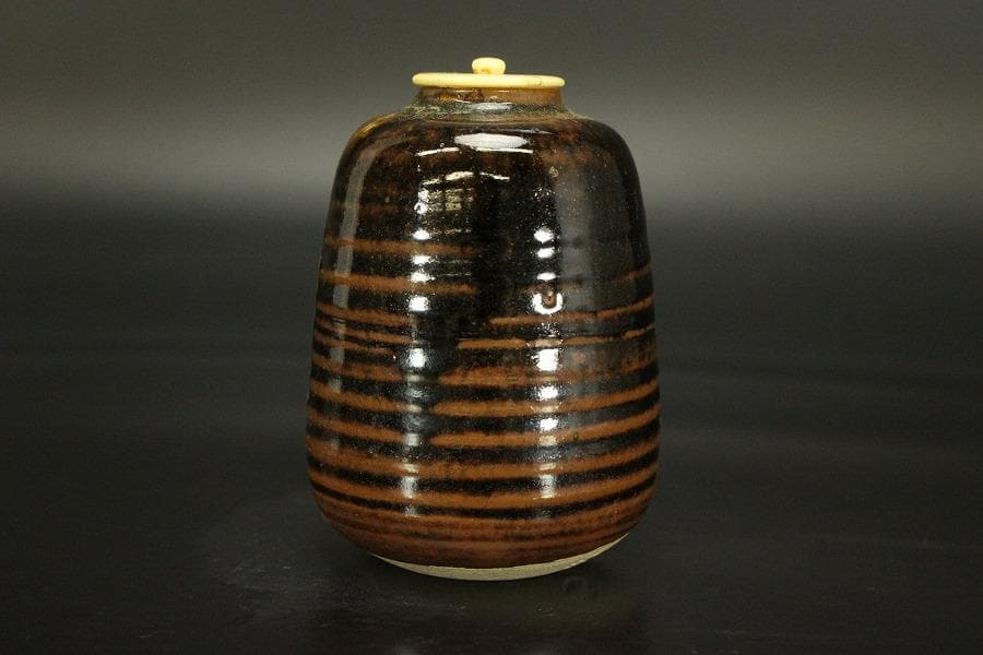 茶道具 茶入 印 作家物(メ1301)