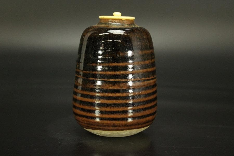 茶道具 茶入 印 作家物(メ1301)