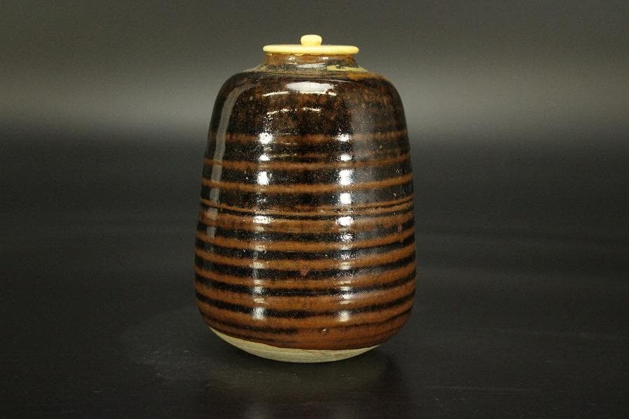 茶道具 茶入 印 作家物(メ1301)