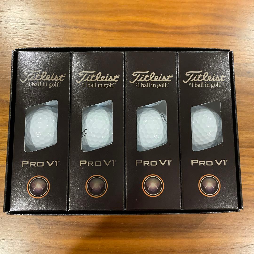 Titleist Pro V1 ゴルフボール　新品未使用