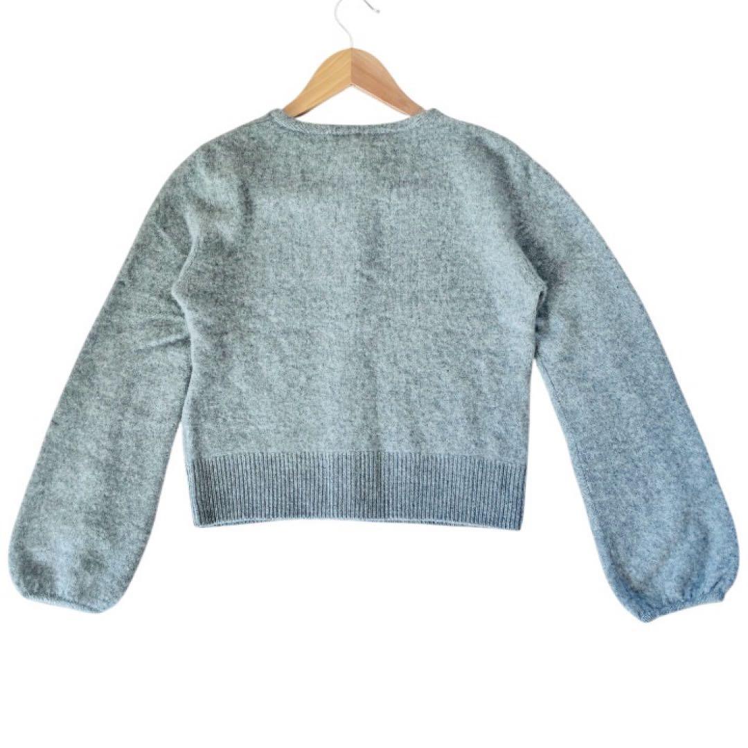 極美品✨Rene ルネ カシミヤカーディガン グレー 36 日本製