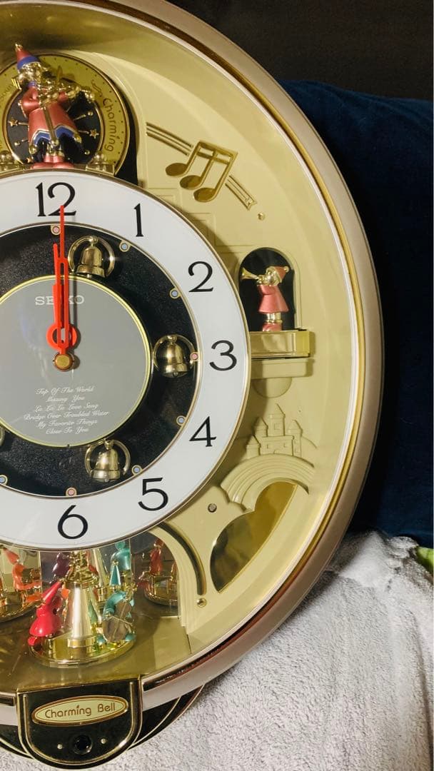 日*1様 SEIKO RE538S 壁掛け時計 Charming Bell 音楽