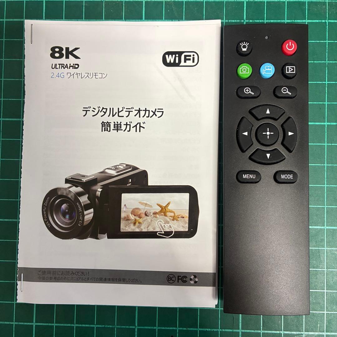 ビデオカメラ HDMI出力WIFI機能カメラ　18倍デジタルズーム