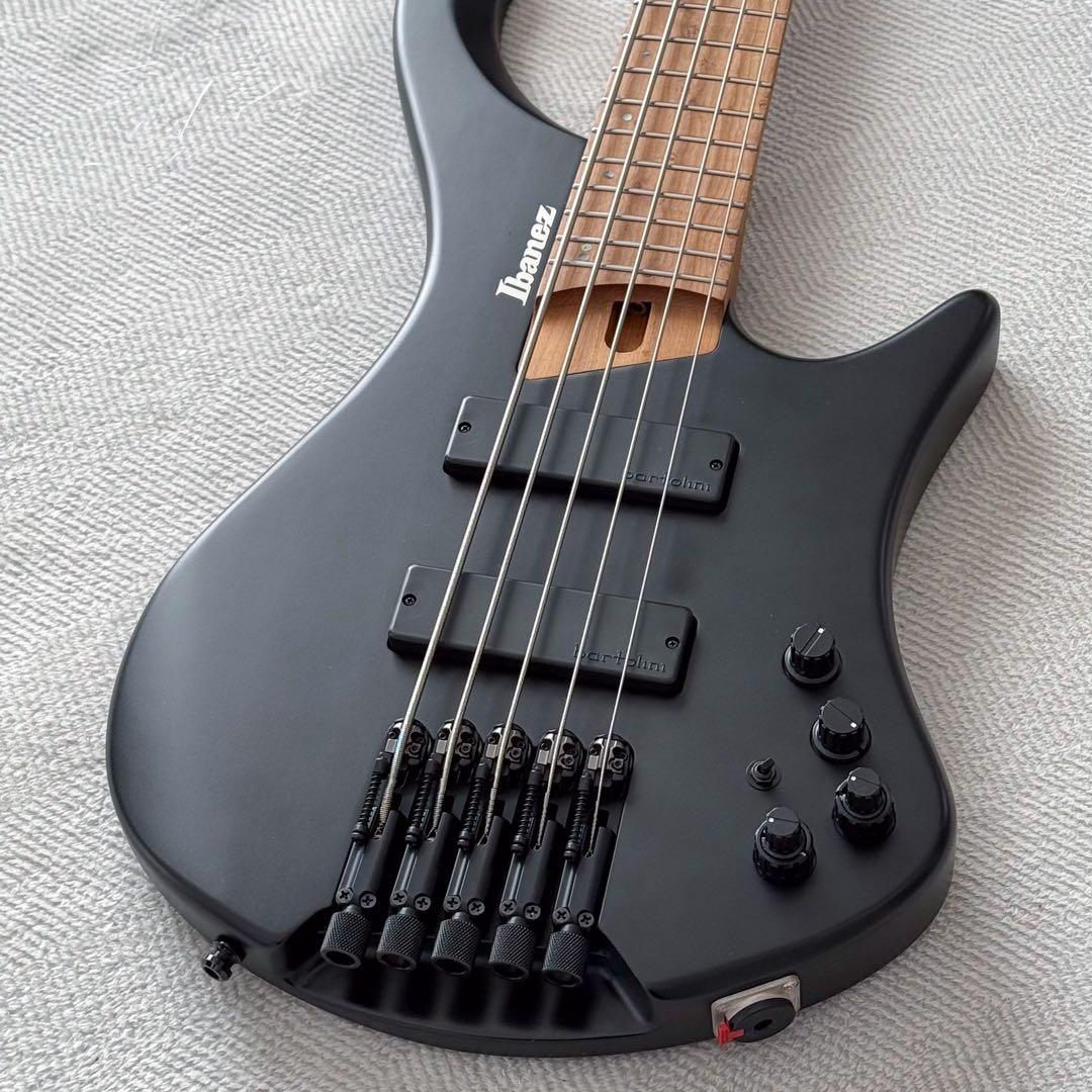 Ibanez EHB1005-BKF 5弦ベース＋純正ギグバッグ＋フレットラップ