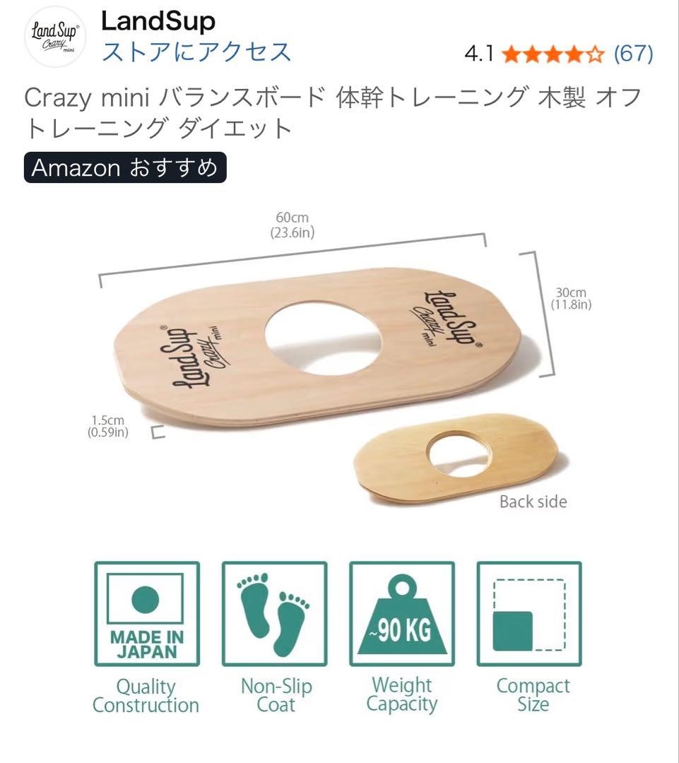 Land Sup Crazy mini バランスボード
