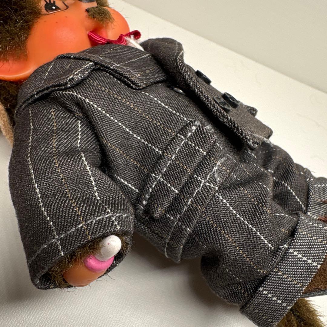 昭和 モンチッチ 社長 SSサイズ 15cm monchhichi 546