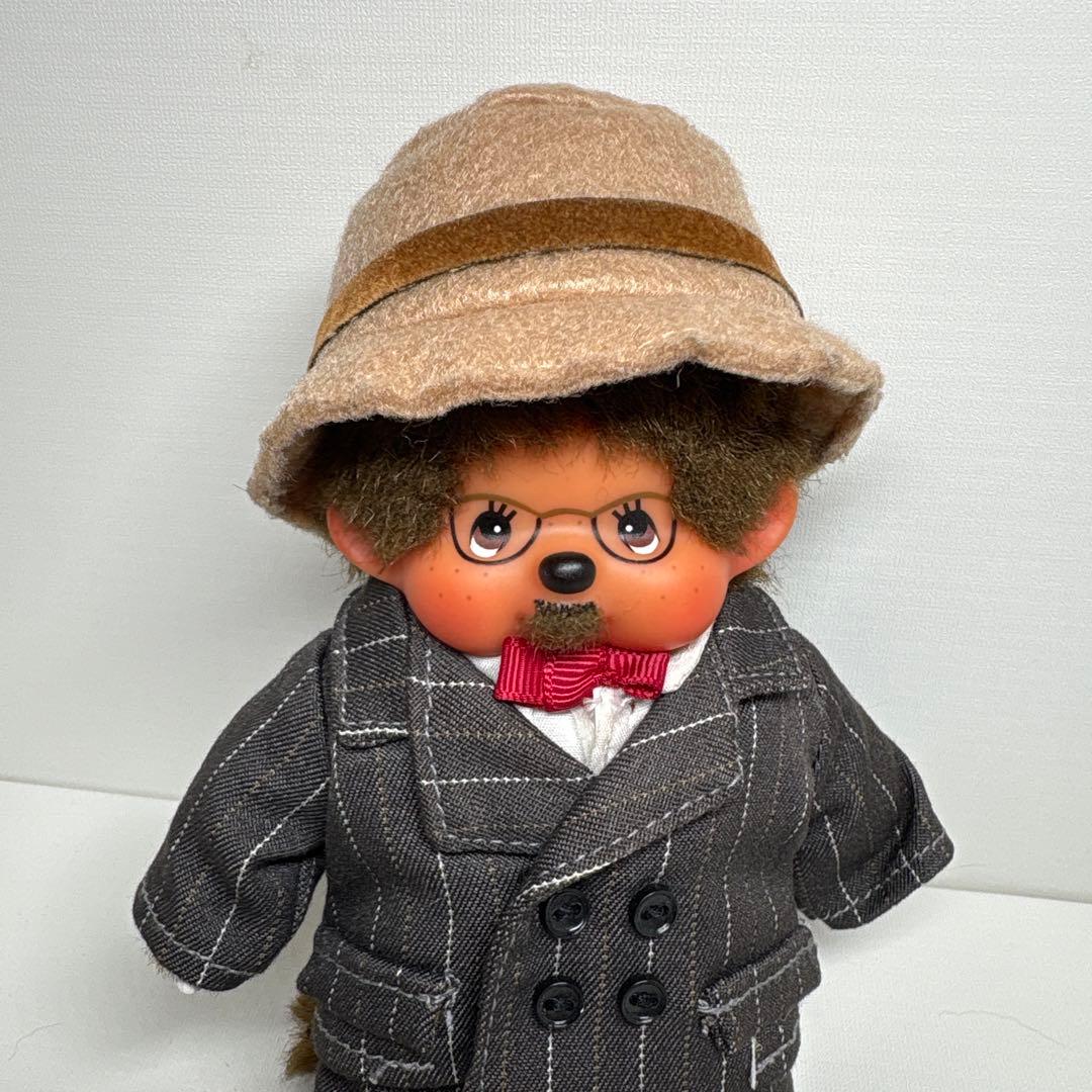 昭和 モンチッチ 社長 SSサイズ 15cm monchhichi 546