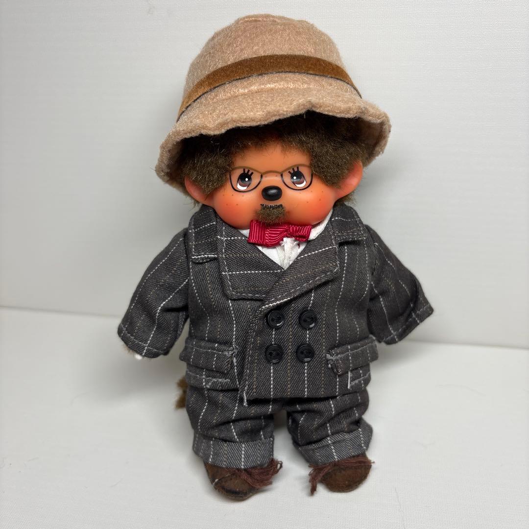 昭和 モンチッチ 社長 SSサイズ 15cm monchhichi 546