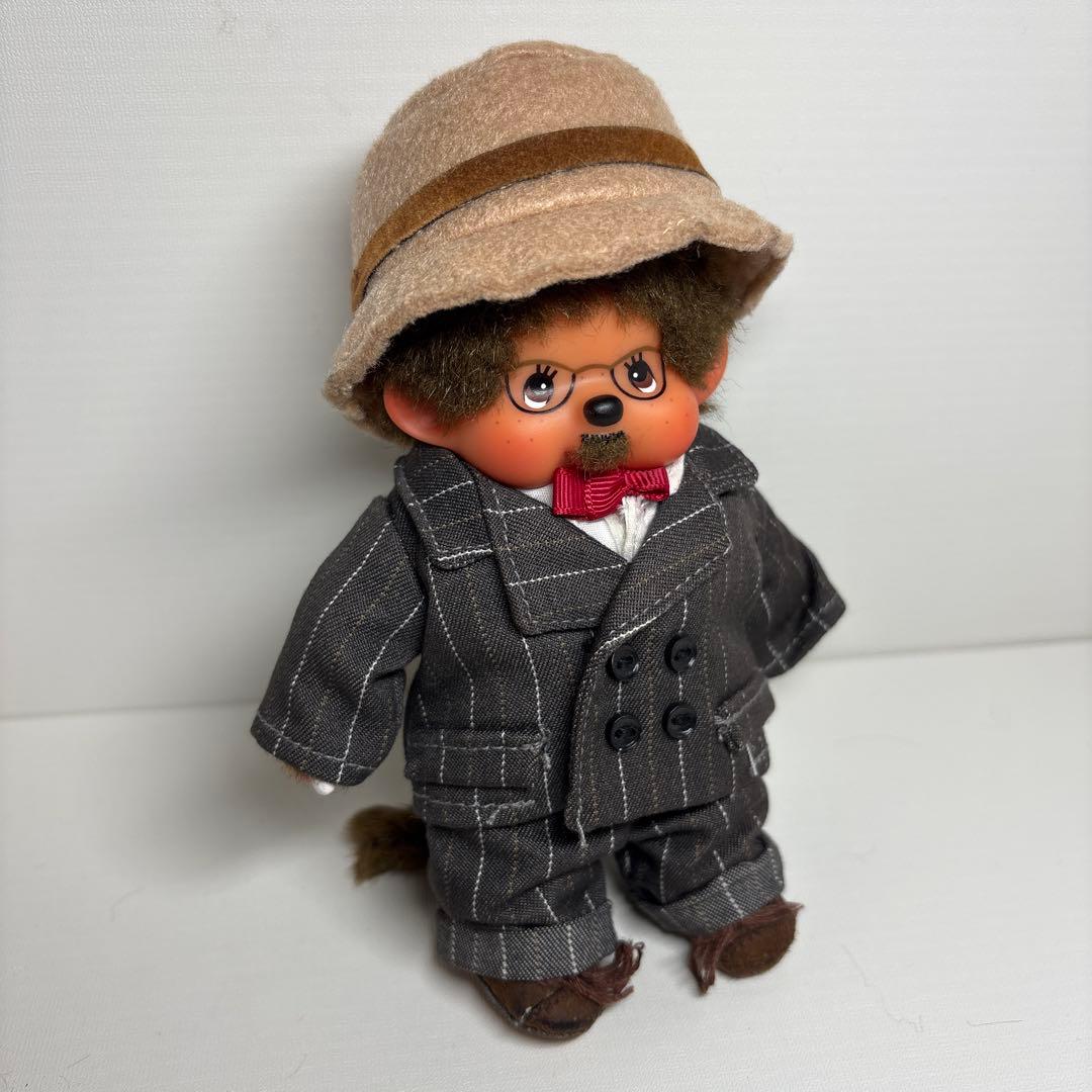 昭和 モンチッチ 社長 SSサイズ 15cm monchhichi 546