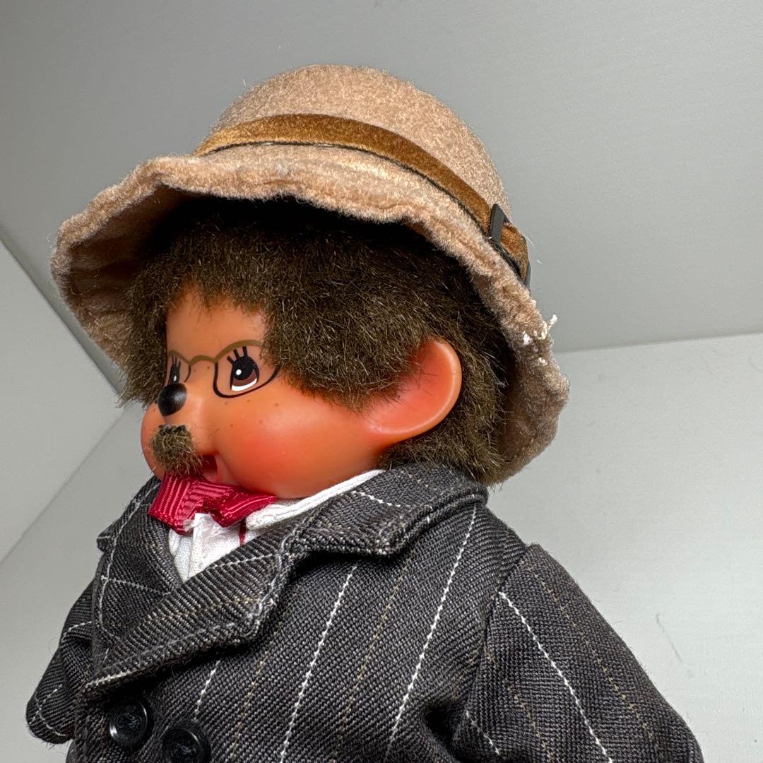 昭和 モンチッチ 社長 SSサイズ 15cm monchhichi 546