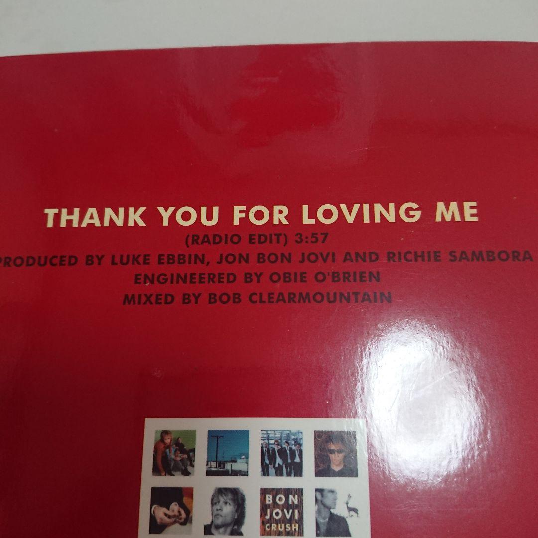 【メキシコ盤】BON JOVI/Thank You for Loving me