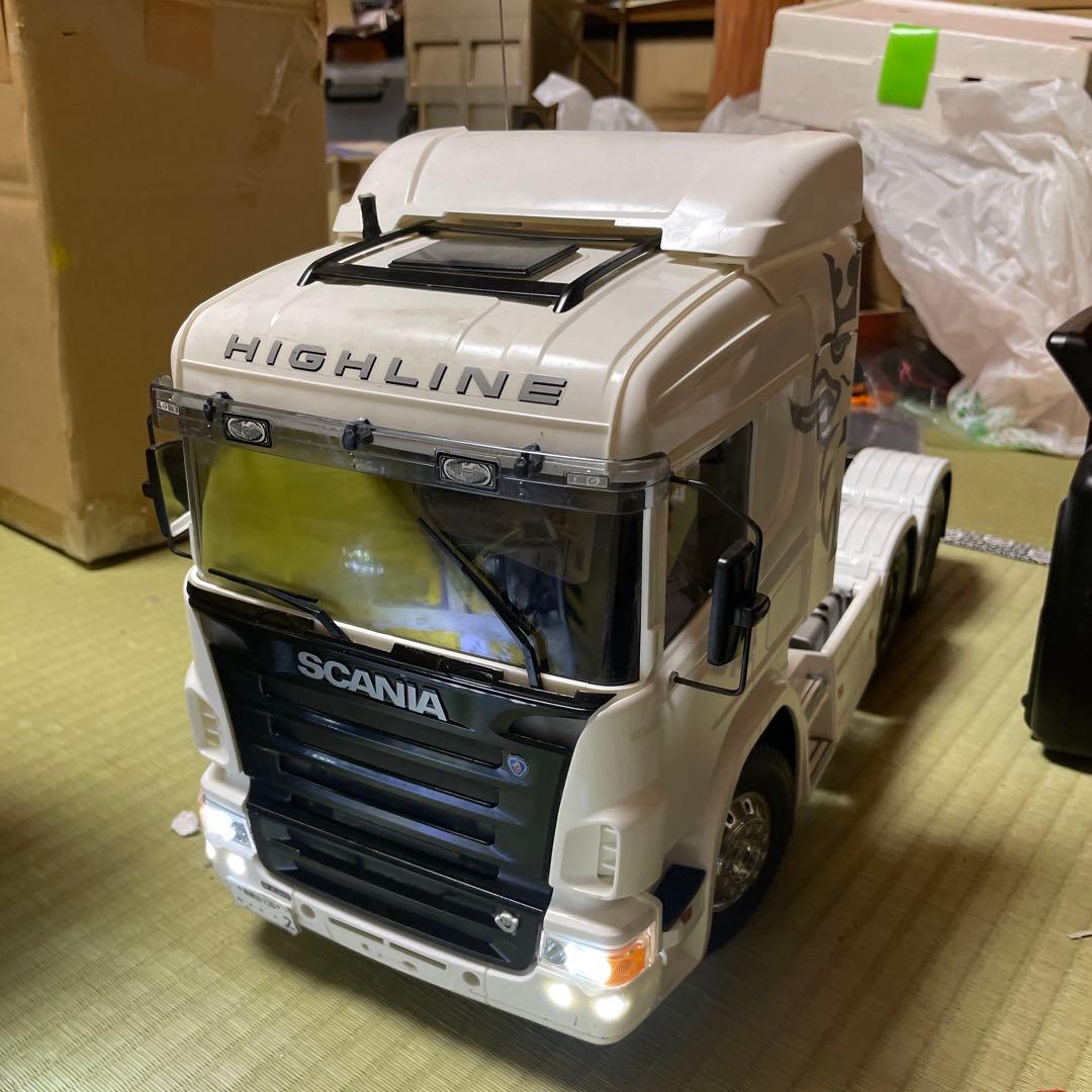 タミヤ1/14R620 6×4スカニアジャンク品