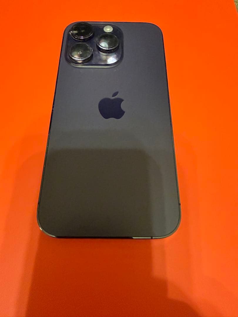 iPhone 14 Pro ディープパープル　128G バッテリ75%