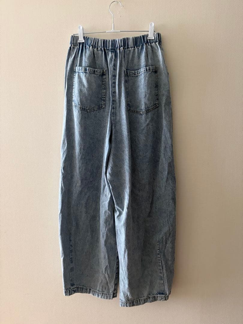 レプシィム　イージーコクーンデニムパンツ