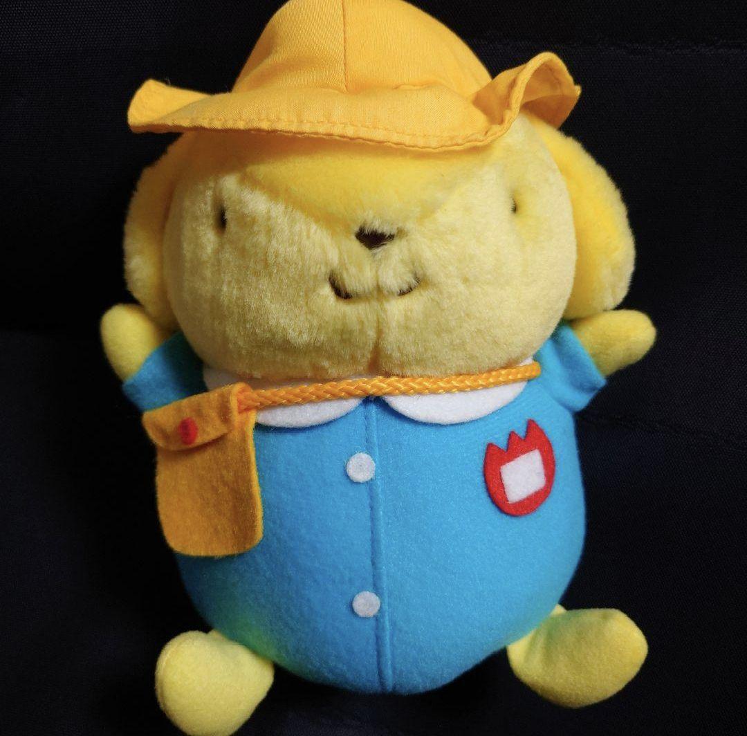 激レア サンリオ ポムポムプリン 幼稚園 ぬいぐるみ 初期 90年代