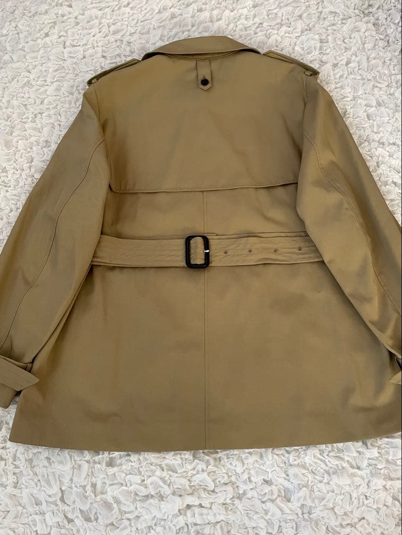 ánuans ハーフオーバートレンチコート