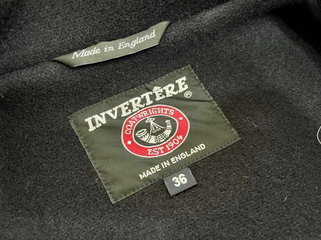 INVERTERE インバーティア/ ヘリンボーンダッフルコート36 BEAMS