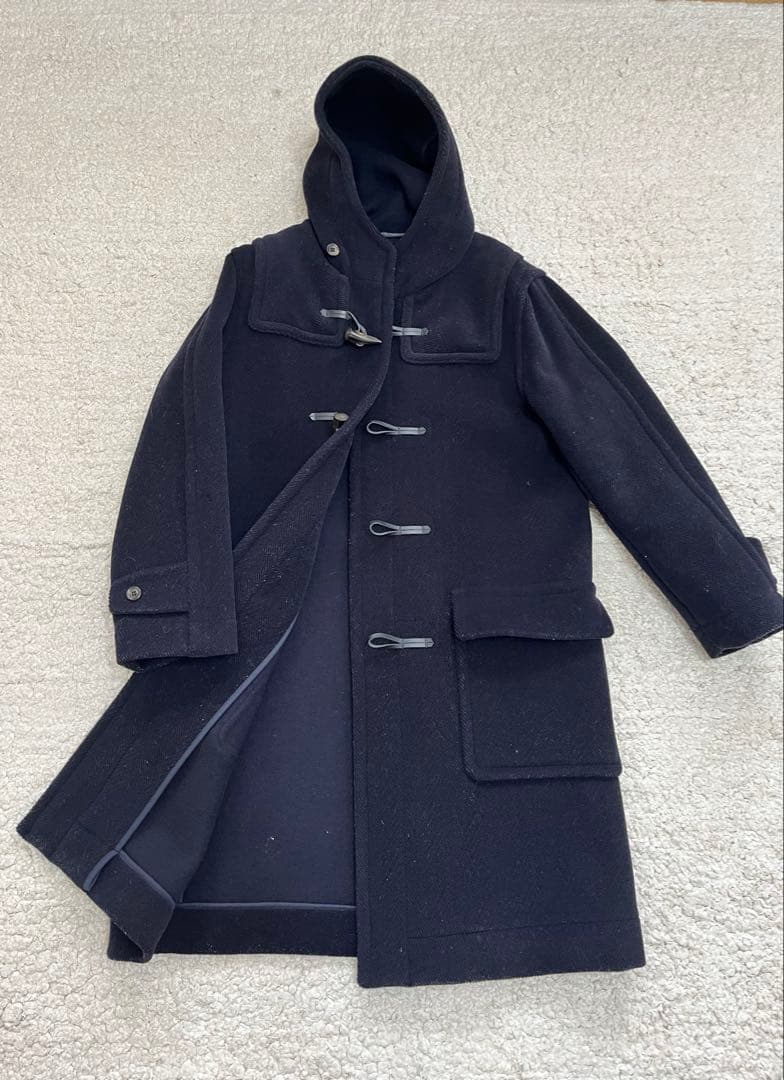 INVERTERE インバーティア/ ヘリンボーンダッフルコート36 BEAMS