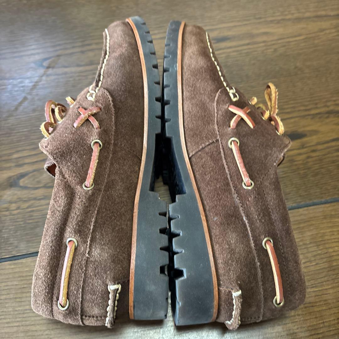 POLO COUNTRY 3EYE スウェード デッキシューズ US9