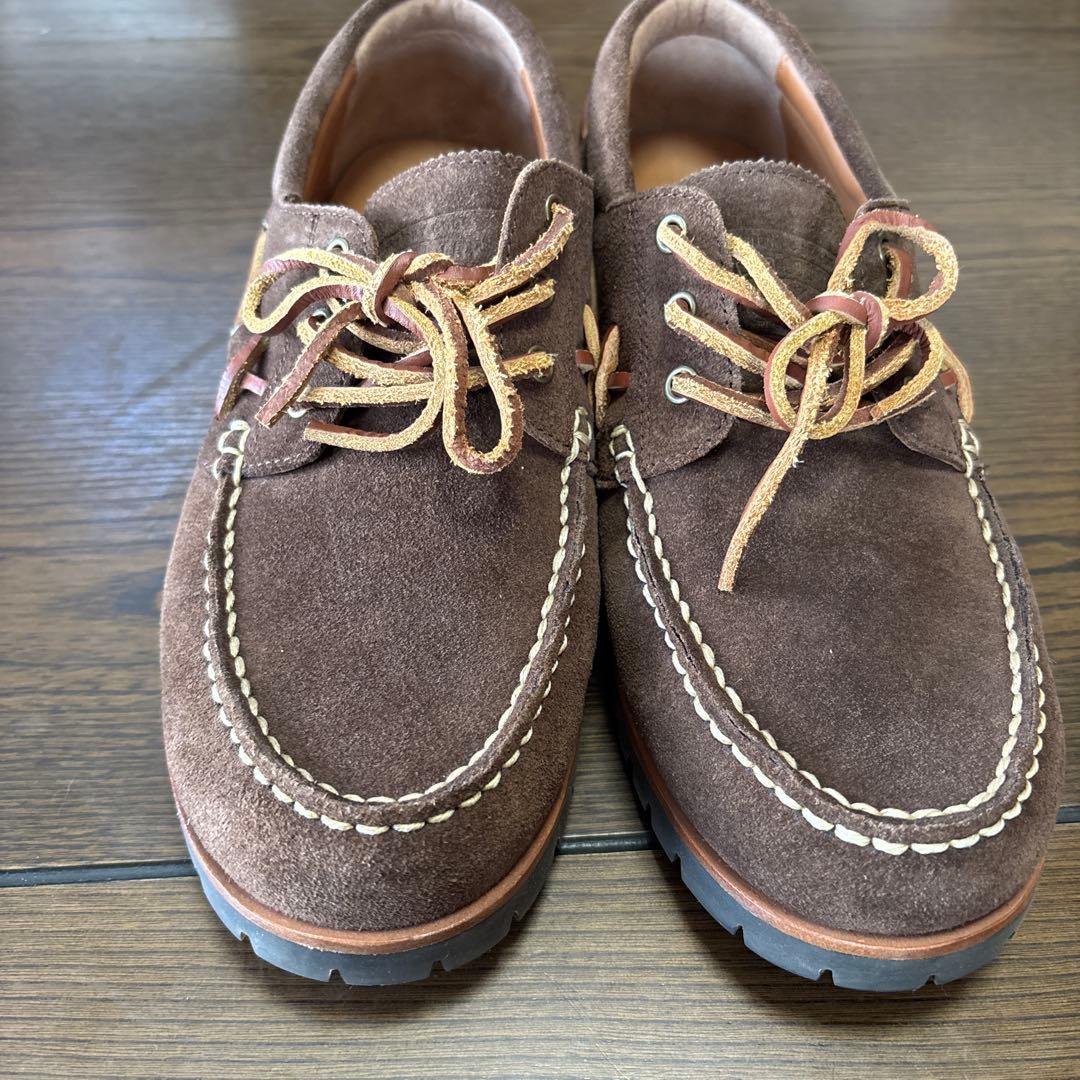 POLO COUNTRY 3EYE スウェード デッキシューズ US9