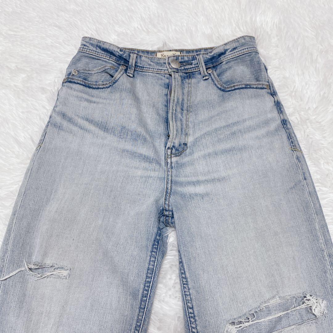 ✨美品✨ YANUK ヤヌーク ストレートデニム ボーイズ LEA 25